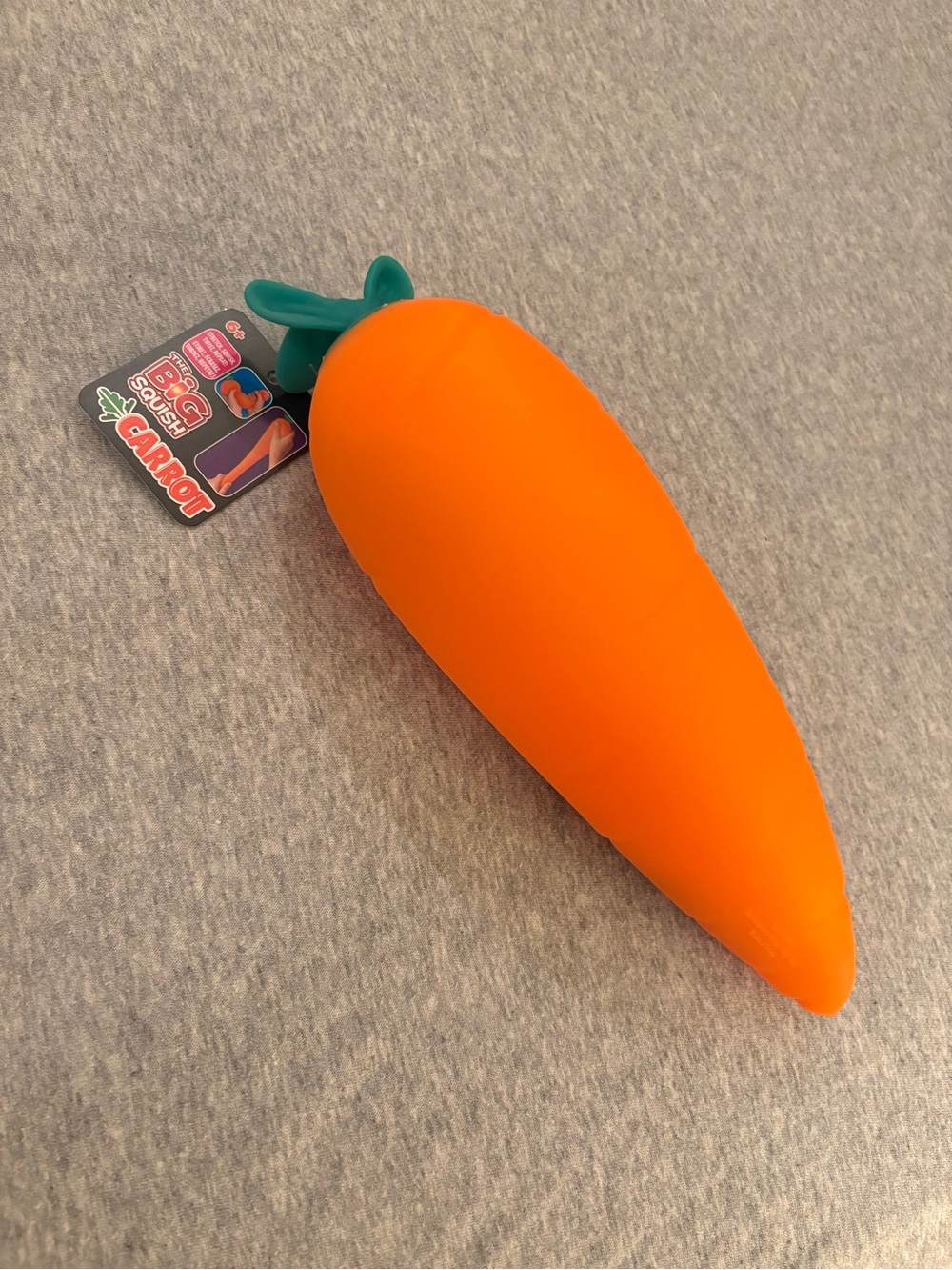 “The Big Squish” Carrot Squeezy Sensory Toy